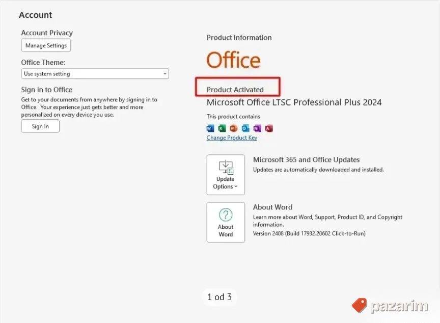 Microsoft Office Pro Plus 2024 3