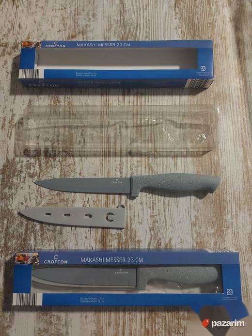 Crofton keramicki nozevi 23cm-Sivi-Germany Novo