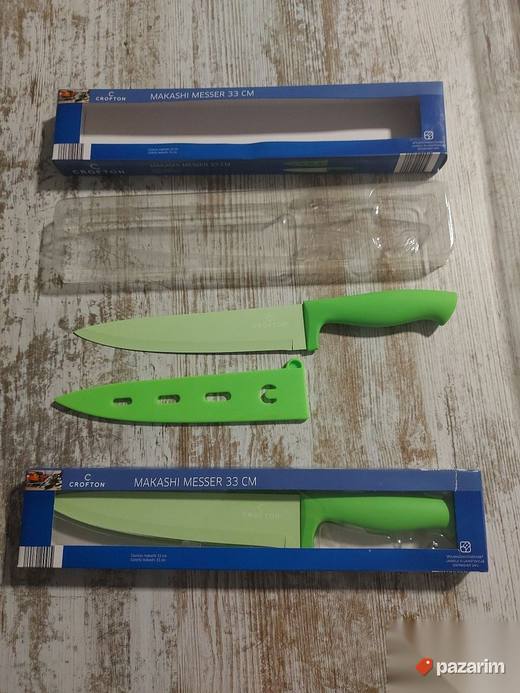 Crofton keramicki nozevi 33cm-Zeleni-Germany Novo