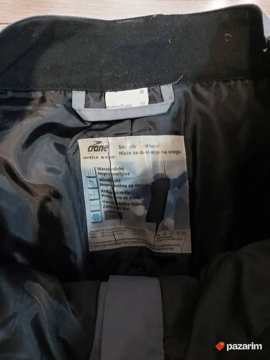 Crane zenske ski pantalone S 4