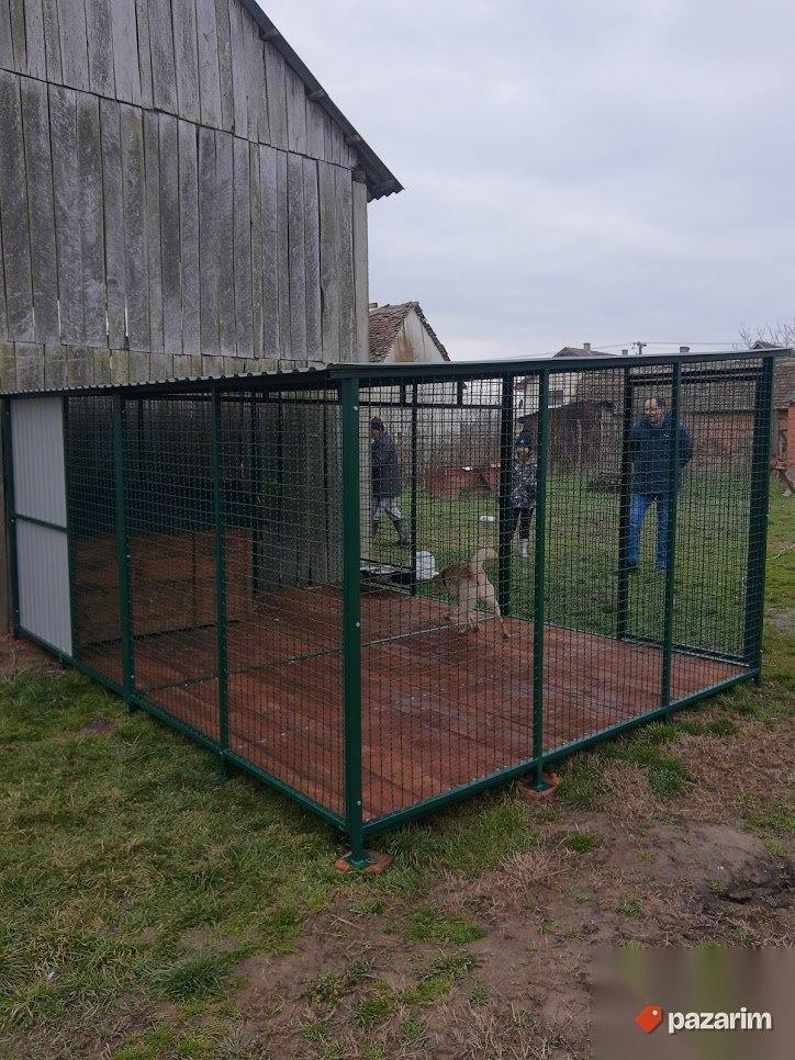 Boks za pse box kavez Jeremic G12 NOVO 4x3m 4