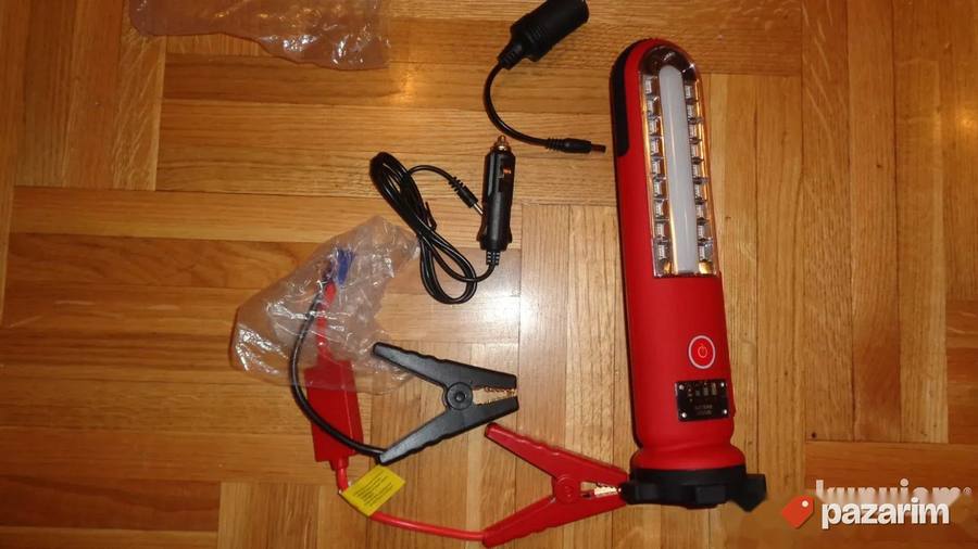 ABSAAR STARTER 5 u 1-starter,lampa, power bank-NOVO-ORIGINAL 6