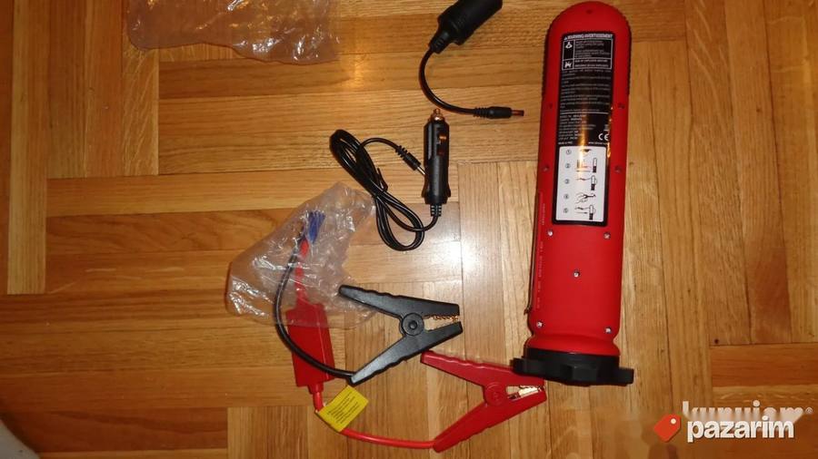 ABSAAR STARTER 5 u 1-starter,lampa, power bank-NOVO-ORIGINAL 7