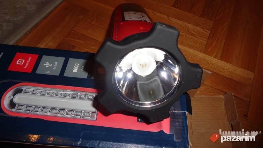 ABSAAR STARTER 5 u 1-starter,lampa, power bank-NOVO-ORIGINAL 8