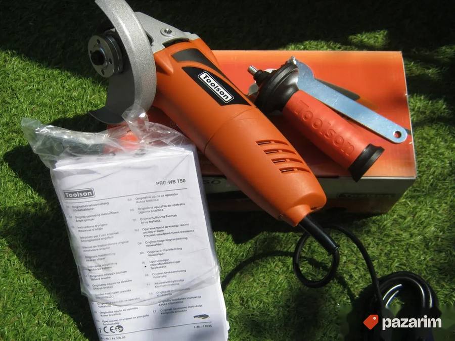 TOOLSON PRO WS-750 brusilica - NOVO- ORIGINAL 8