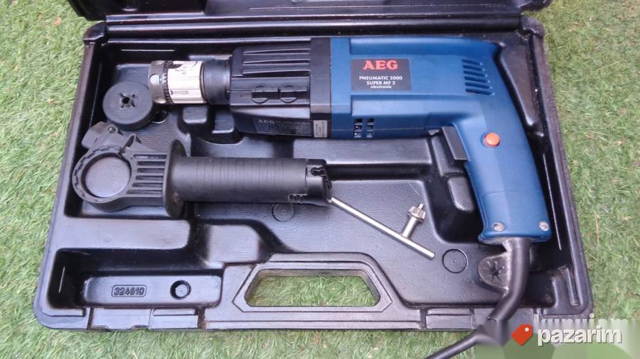 AEG 2000 SUPER MF2 vrhunska PRO busilica-DUPLA GLAVA-ORIGINA 2