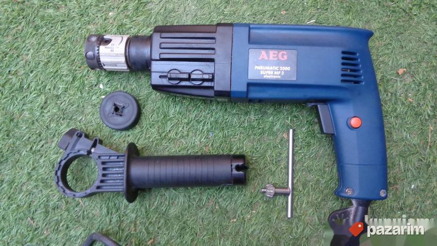 AEG 2000 SUPER MF2 vrhunska PRO busilica-DUPLA GLAVA-ORIGINA 3