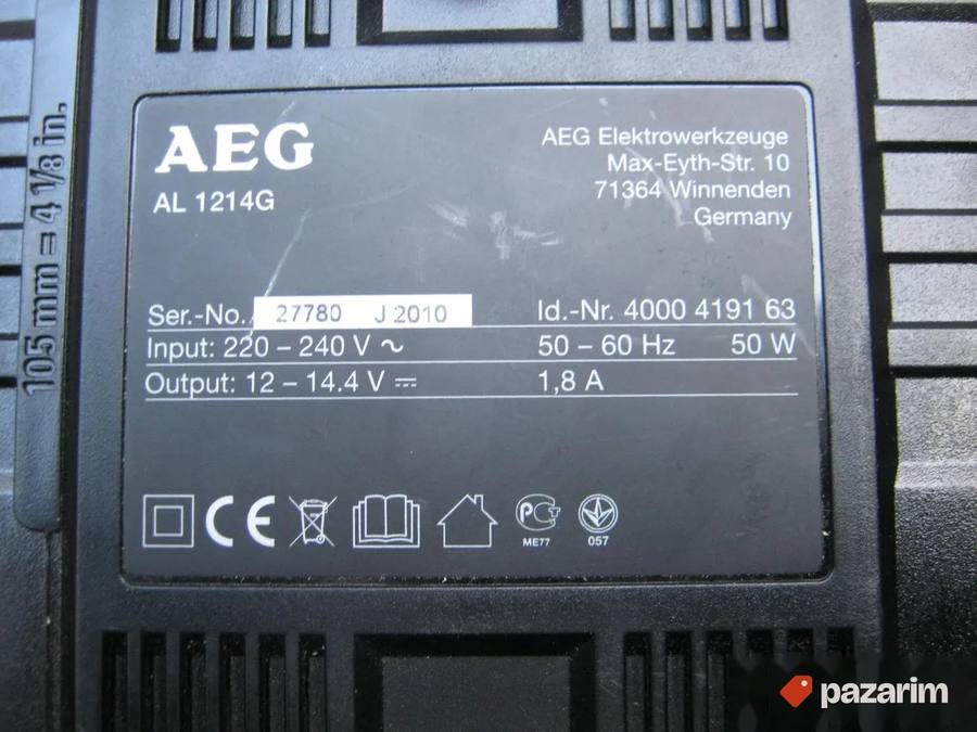 AEG AL1214G punjac - ORIGINAL 4