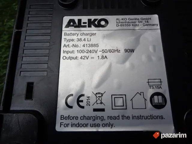AL-KO 38.4 Li punjac baterija - ORIGINAL 5