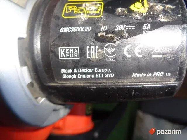 BLACK&DECKER GWC3600L20 aku duvac-usisivac-ORIGINAL 6