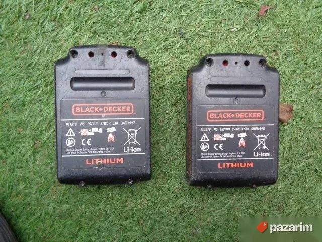 BLACK&DECKER baterija 18V -ORIGINAL 3