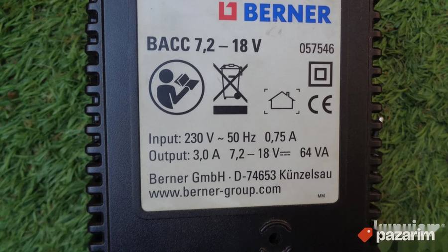 BERNER, (DEWALT DE 9135) punjac univerzalni - ORIGINAL 8