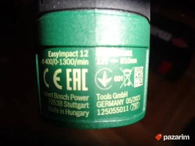 BOSCH EASY IMPACT 12 aku busilica-srafilica-NOVO - ORIGINAL 6