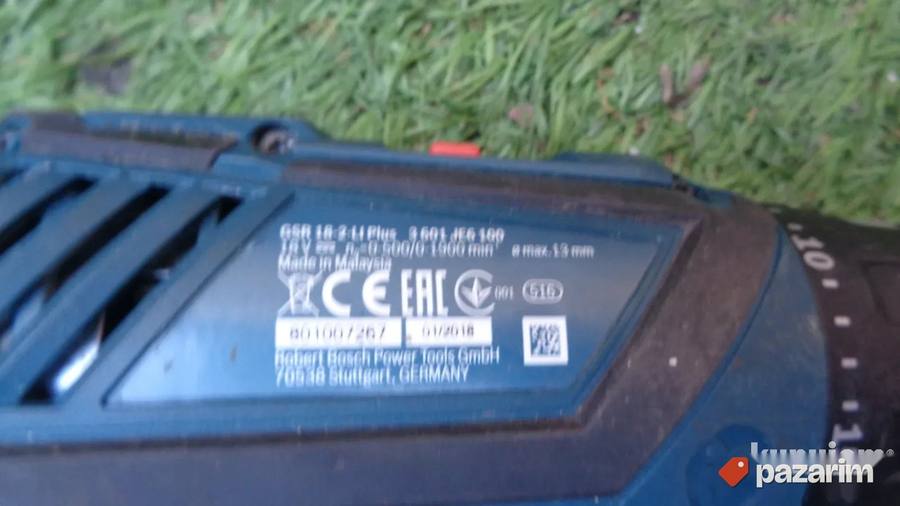 BOSCH GSR 18V-2-LI PLUS aku busilica-srafilica - ORIGINAL 6