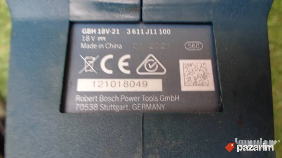 BOSCH GBH 18V-21 aku busilica-tiplarica-stemalica - ORIGINAL 6