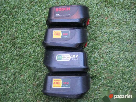 BOSCH baterije 18V (zeleni Bosch) - ORIGINAL