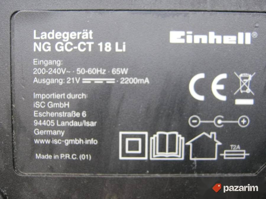 EINHELL punjac NG GC-CT 18-LI - original 4