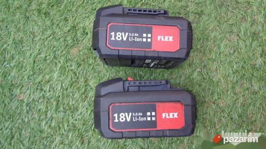 FLEX baterija - 5Ah - 18V - ORIGINAL