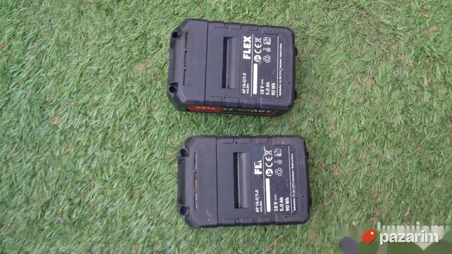 FLEX baterija - 5Ah - 18V - ORIGINAL 3