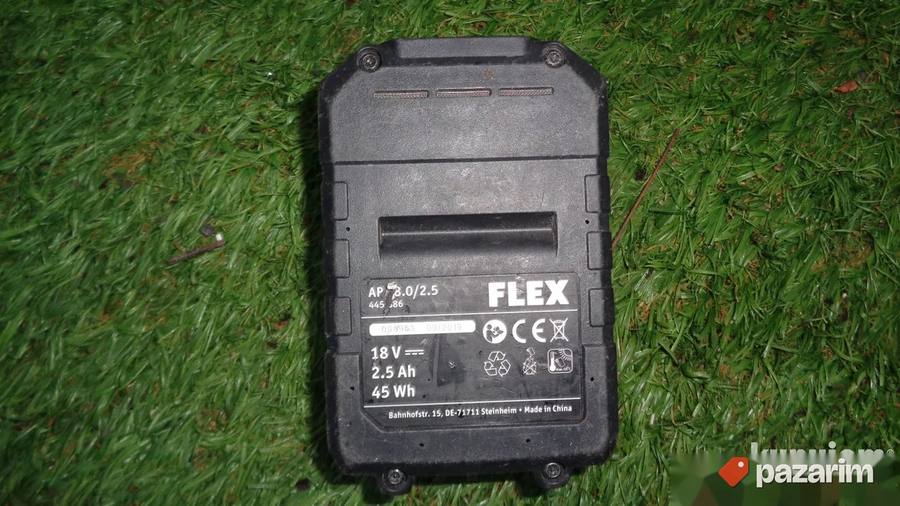 FLEX baterija 18V - ORIGINAL 3