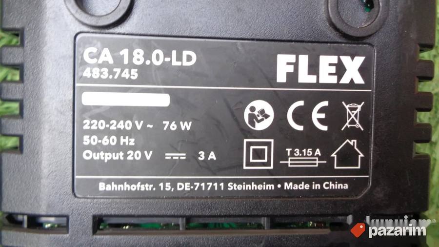 FLEX CA 18-LD punjac 18V - ORIGINAL 6