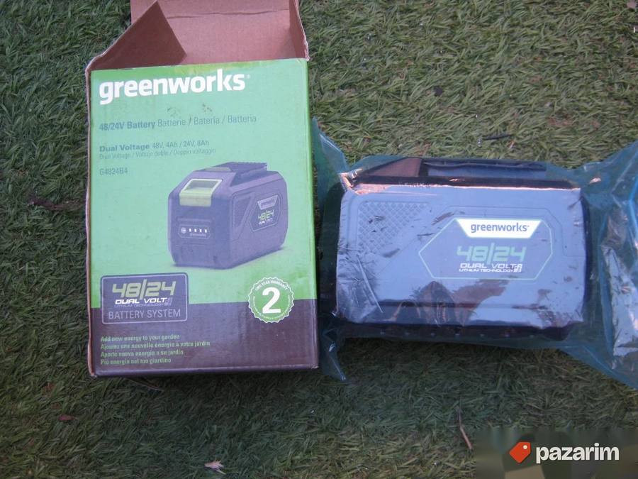 GREENWORKS G4824B4 baterija 24/48V- 8AH- NOVO-original 8