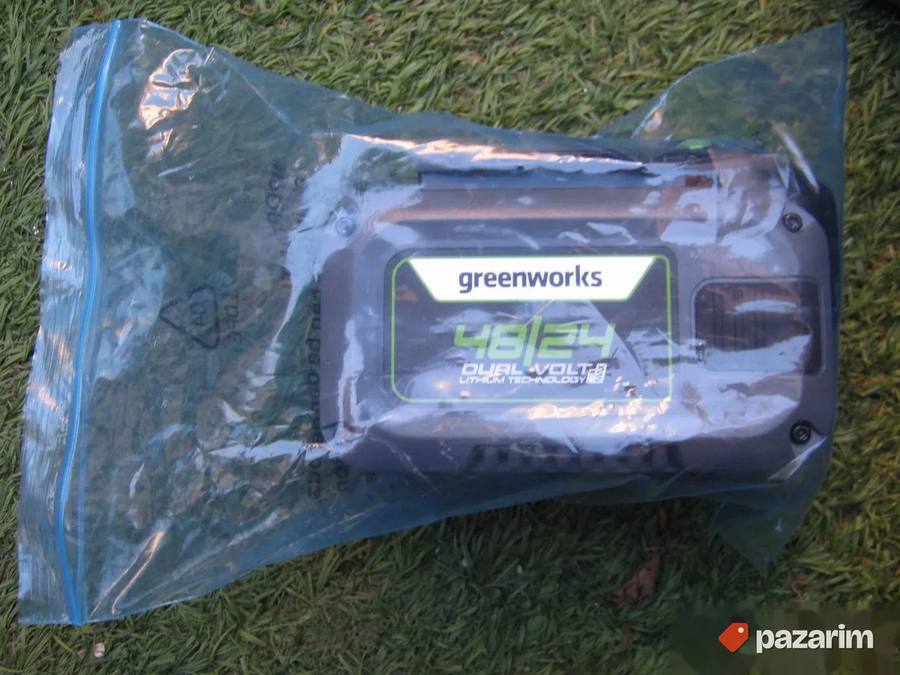 GREENWORKS G4824B4+ baterija - 8 Ah -NOVO-ORIGINAL 6