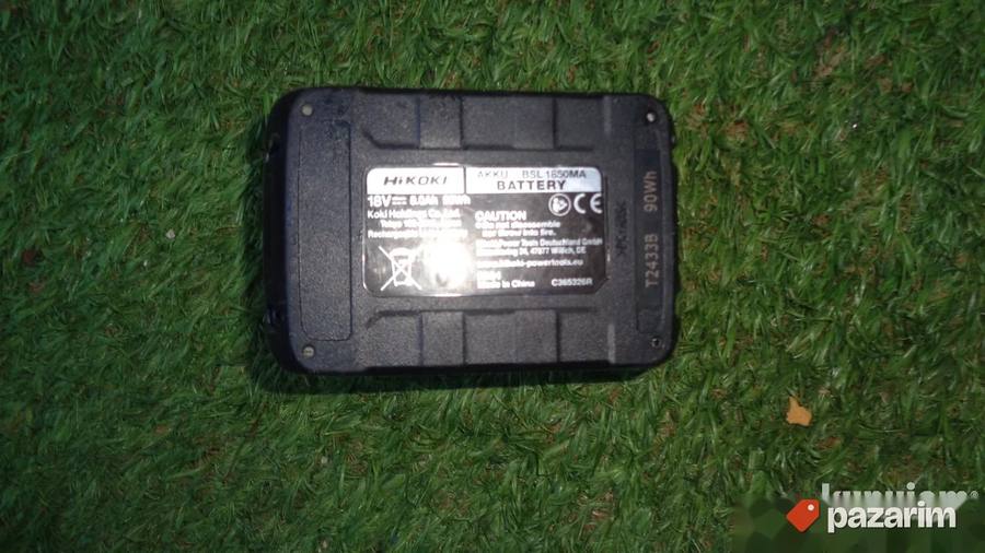 HIKOKI (HITACHI) baterija 5Ah - 18V - novi model -ORIGINAL 3