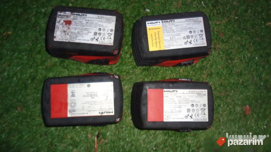HILTI B 22V/5.2 LiJon baterije 22 V - ORIGINAL 5