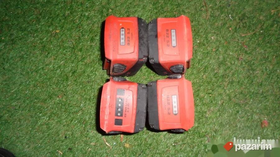 HILTI B 22V/5.2 LiJon baterije 22 V - ORIGINAL 7