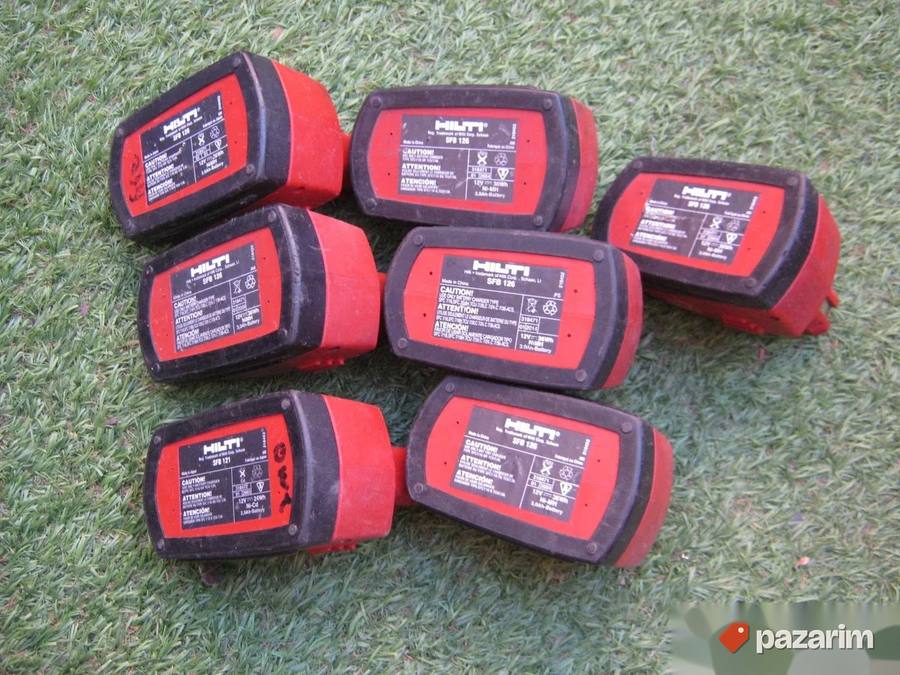 HILTI baterije - ORIGINAL 3