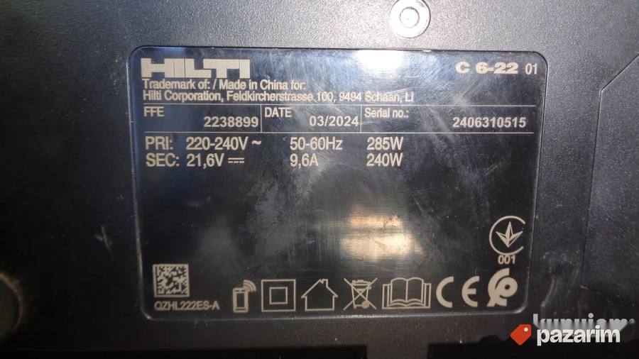 HILTI C 6-22 NURON punjac - original 6