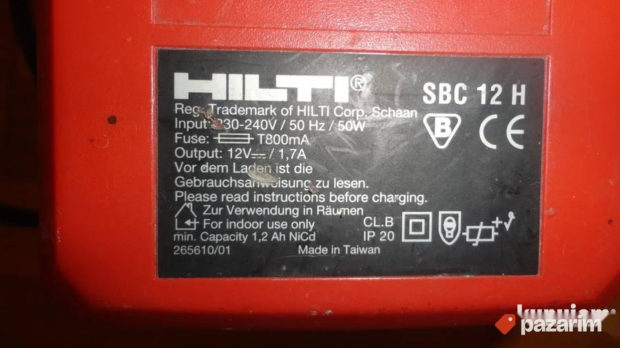 HILTI SBC 12H punjac - ORIGINAL 3