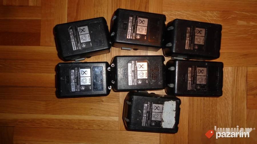 HITACHI (HIKOKI) baterije 18V- 5Ah -Made in Japan-ORIGINAL 4