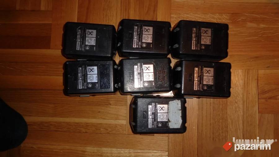 HITACHI (HIKOKI) baterije 18V- 5Ah -Made in Japan-ORIGINAL 5