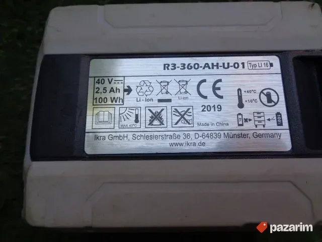 IKRA baterija 40 volti - ORIGINAL 8