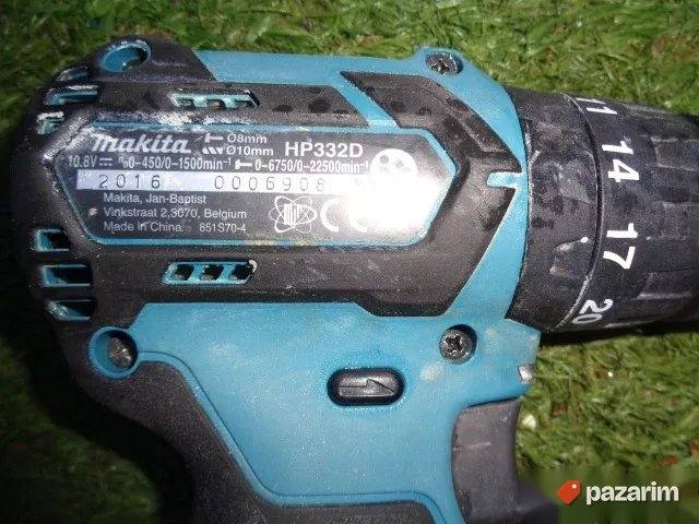 MAKITA HP 332D aku busilica-srafilica 10.8V - ORIGINAL 8