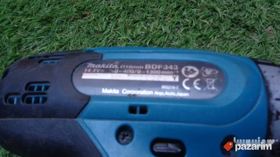 MAKITA BDF 343 aku busilica-srafilica -14,4V-Japan-ORIGINAL 8
