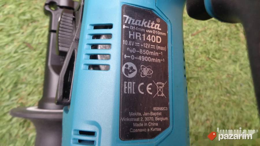 MAKITA HR 140D aku udarna busilica-tiplarica-NOVO-ORIGINAL 6