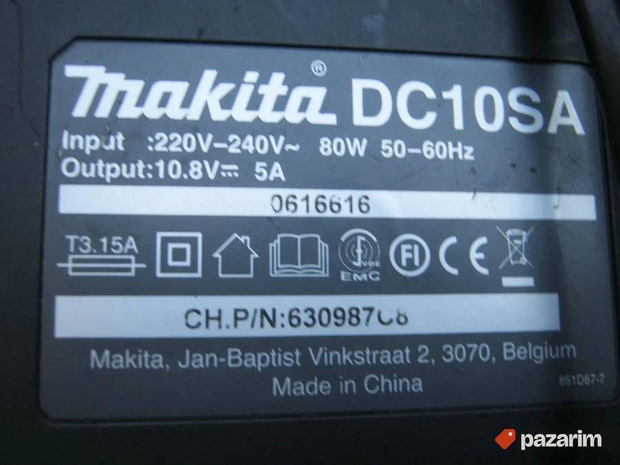 MAKITA DC10SA punjac za 10,8 i 12V - ORIGINAL 5