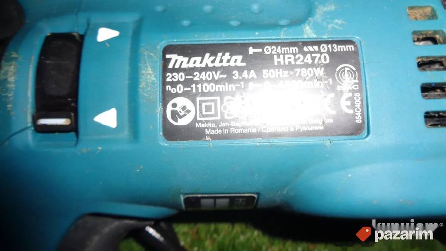 MAKITA HR 2470 udarna busilica-tiplarica - ORIGINAL 5
