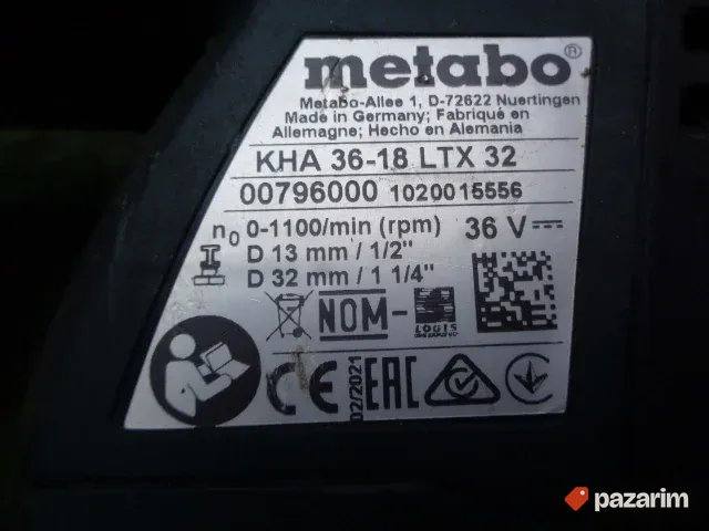 METABO KHA 36-18 LTX 32 aku udarnu busilicu-tiplaricu-cekic 5