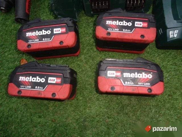 METABO LiHD baterija - 18 V - 8 Ah -ORIGINAL 1