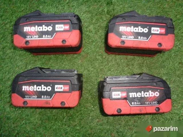 METABO LiHD baterija - 18 V - 8 Ah -ORIGINAL 2