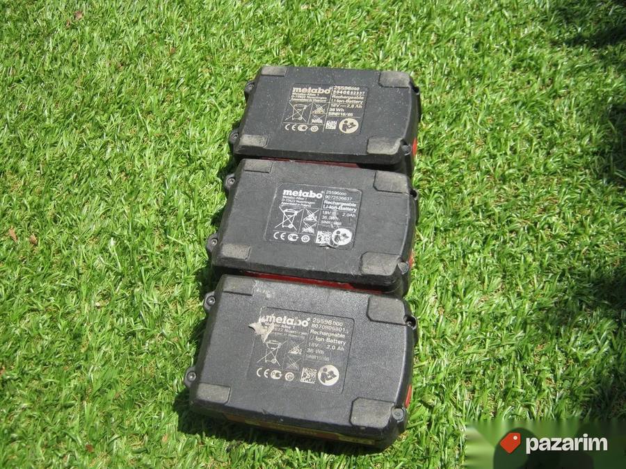 METABO baterija ULTRA TECHNOLOGY LI POWER M -18 V - original 5