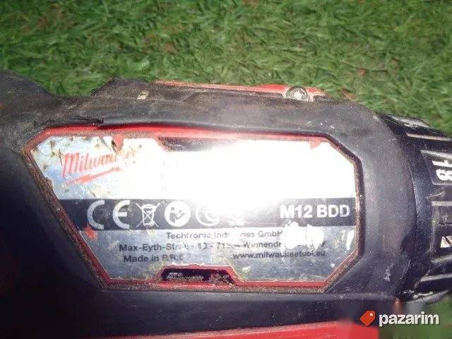MILWAUKEE M12 BDD aku busilica-srafijlica - 12V - ORIGINAL 7