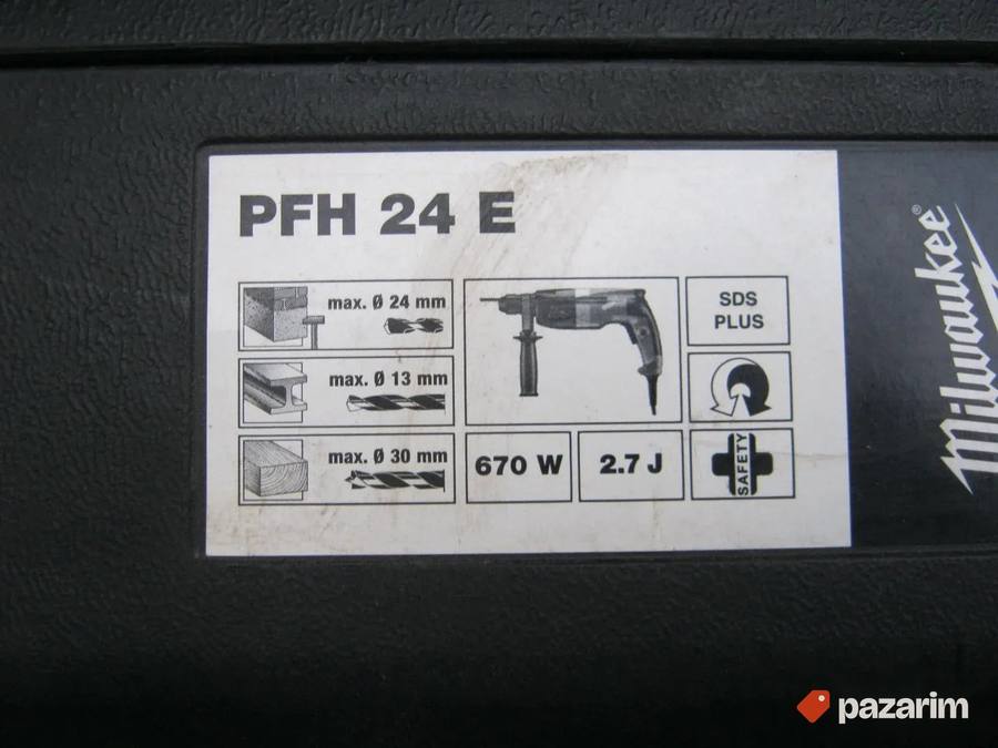 MILWAUKEE PFH 24 E udarna busilica-tiplarica -ORIGINAL 5