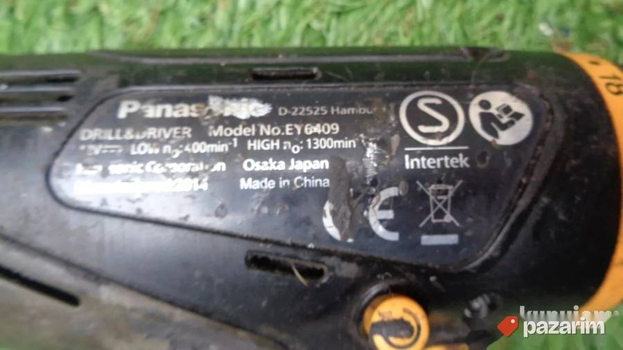 PANASONIC EY6409 aku busilica - Made in Japan- ORIGINAL 7