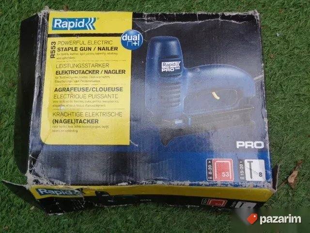 RAPID PRO R 553 vrhunska elektricna heftalica-NOVO -ORIGINAL 3
