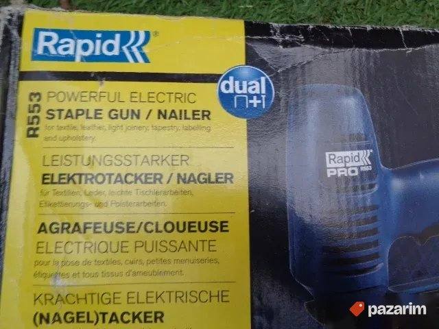 RAPID PRO R 553 vrhunska elektricna heftalica-NOVO -ORIGINAL 4